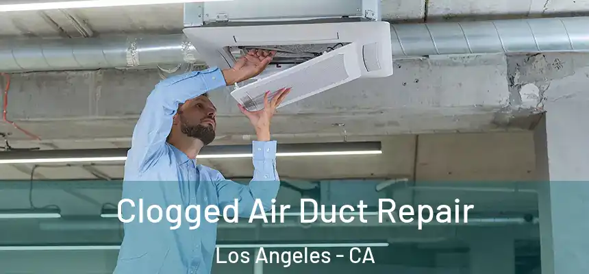  Clogged Air Duct Repair Los Angeles - CA